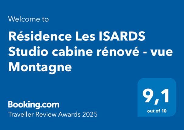 Residence Les Isards Studio Cabine Renove - Vue Montagne Font-Romeu-Odeillo-Via Exterior foto